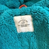 Áo raincoat George dư xịn lót lông phối màu xanh-cam