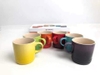 Set 6 cốc sứ sắc màu hãng Le Creuset
