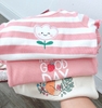 Bộ cotton tăm cộc tay hãng Muji nhiều mẫu bé trai, bé gái Born To Love