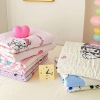 Chăn cotton dệt kim 3 size mẫu Kuromi, Hello Kitty, Cinnamoroll, My Melody