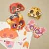 Gấp giấy mặt nạ Origami Paper Masks hãng Mideer chủ đề động vật