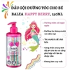 Set dầu gội 250ml và xả 200ml Balea Happy Berry 3+
