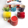 Set 6 cốc sứ sắc màu hãng Le Creuset