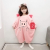 Túi ngủ lông xù dài tay 8 mẫu cho bé