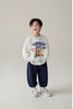 Bộ nỉ raglan Capybara trượt xe phối xanh trắng dài tay hãng Nabi