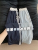 Quần dài bé gái ren nơ mỏng nhẹ 2 màu xanh dương, navy