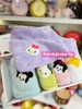 Set 5 khăn mặt lông cừu san hô thêu hình Disney