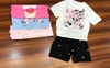 Bộ cotton cộc tay quần sooc hãng H&M 4 mẫu size đại Mẹ&Bé Minnie trắng, Snoopy xanh...