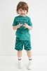 Bộ cotton cộc tay H&M nhiều mẫu Marvel đen, Mickey, Khủng long...bé trai hè 2025