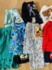Bộ cotton cộc tay H&M nhiều mẫu Marvel đen, Mickey, Khủng long...bé trai hè 2025