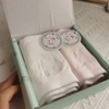 Set 2 áo bra cotton DS Littledog đệm ngực hộp xanh