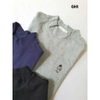 Áo giữ nhiệt dài tay Beemon cotton cổ 3cm 5 màu ghi, đen, trắng, tím, navy