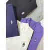 Áo giữ nhiệt dài tay Beemon cotton cổ 3cm 5 màu ghi, đen, trắng, tím, navy