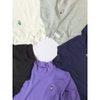 Áo giữ nhiệt dài tay Beemon cotton cổ 3cm 5 màu ghi, đen, trắng, tím, navy