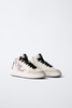 Giày Zara Kuromi Sanrio Basket Trainers màu tím cổ cao