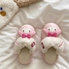 Dép nhựa lót lông mẫu Kuromi, Cinnamoroll, Melody