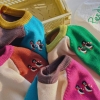 Áo len raglan cổ tròn mix màu 4 mẫu bé trai, bé gái