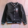 Áo khoác nỉ bomber Disney Mickey đen size đại