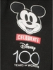 Áo khoác nỉ bomber Disney Mickey đen size đại