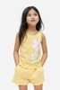 Bộ H&M áo sát nách quần sooc nhiều mẫu bé gái
