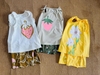 Bộ H&M áo sát nách quần sooc nhiều mẫu bé gái