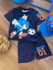 Bộ cotton H&M cộc tay bé trai Sonic, Pokemon, Hulk xanh...nhiều mẫu hè 2025