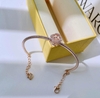 Lắc tay Swarovski Bracciale Donna Sparkling Dance Màu Vàng Hồng