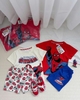 Set 2 bộ cộc tay Amazing Spiderman màu trắng đỏ