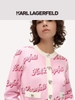 Áo khoác len cardigan Karl Largefeld 2 màu hồng, đen