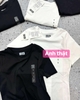 Set 2 áo zip cộc tay Uni đen, trắng