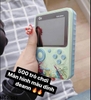 Máy chơi game kèm tay cầm Nintedo 4 màu ghi, hồng, xanh dương, xanh lá