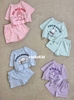 Bộ cotton SPAO KIDS cộc tay hình Kuromi, My Melody, Cinnamoroll, Pochacco