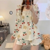 Bộ đũi cộc tiểu thư viền bèo 11 mẫu mặc nhà
