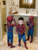 Bộ hóa trang Spiderman dài tay body kèm mũ