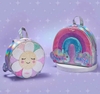Balo Smiggle mầm non 3D size 26x21cm mẫu hoa, cầu vồng