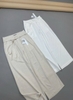 Quần suông dài H's LINEN thắt dây cạp cao 3 màu đen, trắng, be