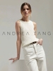 Áo dệt kim ba lỗ Massimo Dutti nhiều màu cho nữ