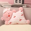 Gối ôm, tựa lưng động vật 5 mẫu Chim cánh cụt, Cừu trắng, Mèo đen, Cáo cam, Heo hồng