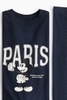 Bộ dài tay cotton Hiunikids 6 mẫu bé trai, bé gái Melody, Kitty, Mickey Paris, Thỏ