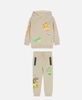Bộ nỉ dài tay áo hoodie Primark bé trai 3 mẫu Spiderman, Mario, Pokemon