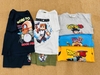 Bộ cotton H&M cộc tay bé trai mẫu Capybara, Minecraft, Dragon ball...