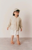 Áo khoác trần bông ZARA baby 2 màu hồng, be