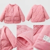 Áo khoác trần bông ZARA baby 2 màu hồng, be