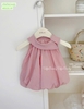 Bộ áo sát nách TÍM HỒNG mix quần chân váy bí Mia Kids