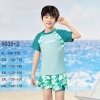 Bộ bơi cộc tay SUNSH Yuke tay phối xanh ngọc cho bé trai