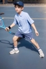 Bộ polo lacoste thể thao cộc tay Happyniuniu 3 màu xanh dương, navy, xanh ngọc