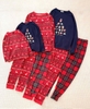 Bộ pyjama TEX họa tiết Noel 2 mẫu đỏ, xanh