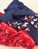 Bộ pyjama TEX họa tiết Noel 2 mẫu đỏ, xanh