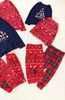 Bộ pyjama TEX họa tiết Noel 2 mẫu đỏ, xanh