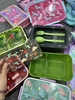 Hộp đựng cơm 2 KHAY KÈM THÌA DĨA Smiggle BPA Free cho bé